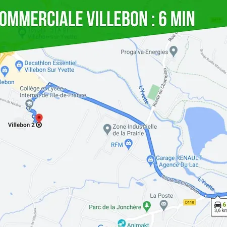 L1 - And Cosy Flat Close Paris - Wifi * Longjumeau
